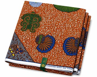 Africa  Ankara Pattern 6-yard Fabric
