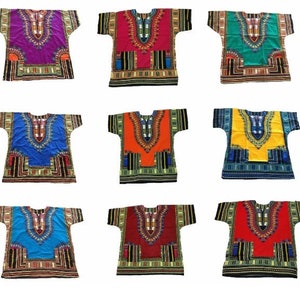 One Size unisex dashiki