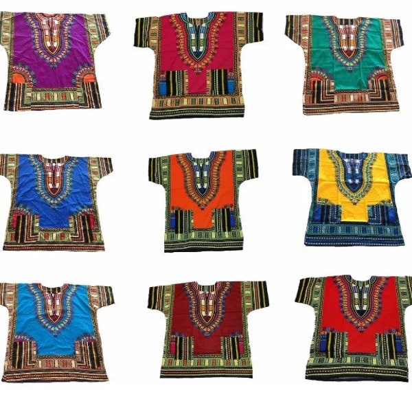 Dashiki unisexe taille unique