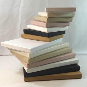 PURE Box A4, Schachtel aus Boden mit Deckel