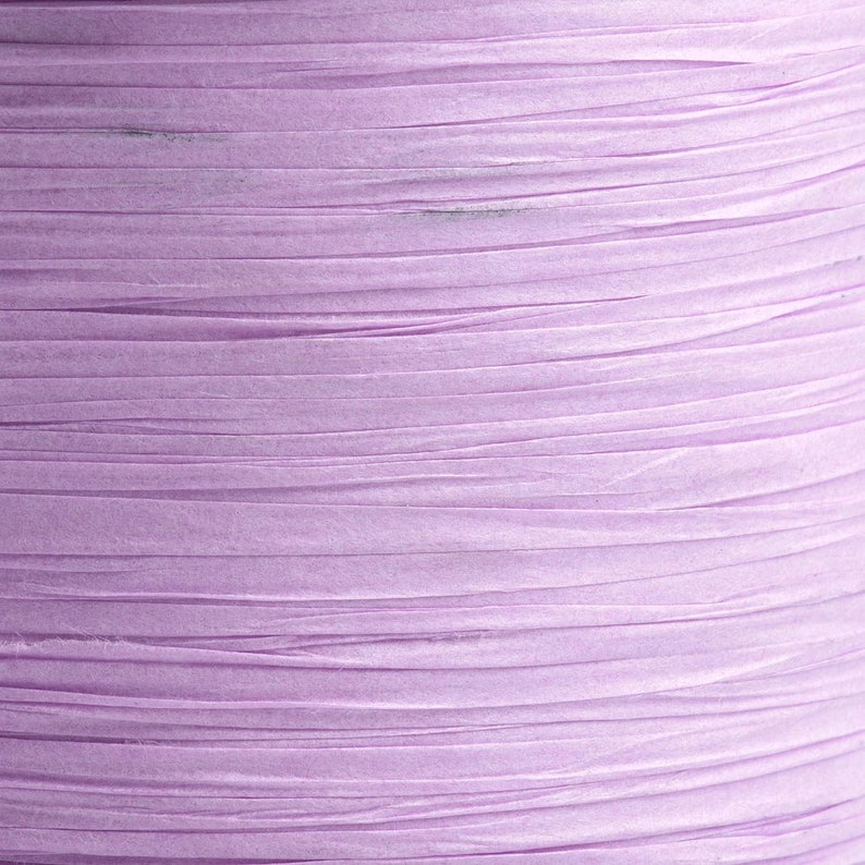 Papier Raffia 7 mm x 100 Meter Rolle in vielen Farben Bild 8