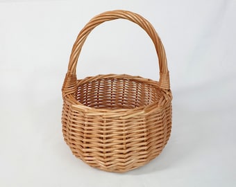 Handle basket Boller round brown Ø approx. 15 cm