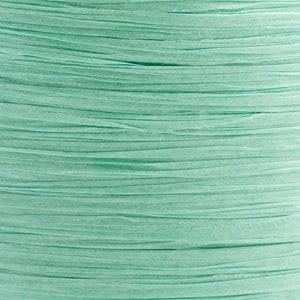 Papier Raffia 7 mm x 100 Meter Rolle in vielen Farben Bild 7