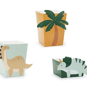 Snackboxen Dinosaurier, 10 cm (6 Stück)