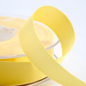 Double satin ribbon in many colors and thicknesses, sold by the roll image 4