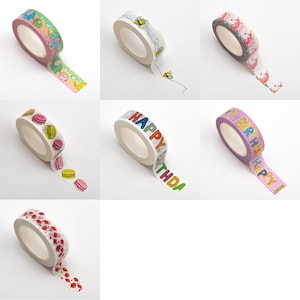 Washi Tape Motive 15mm x 10m Rolle