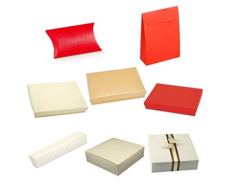 Geschenkboxen und Schachteln diverse Größe und Farben