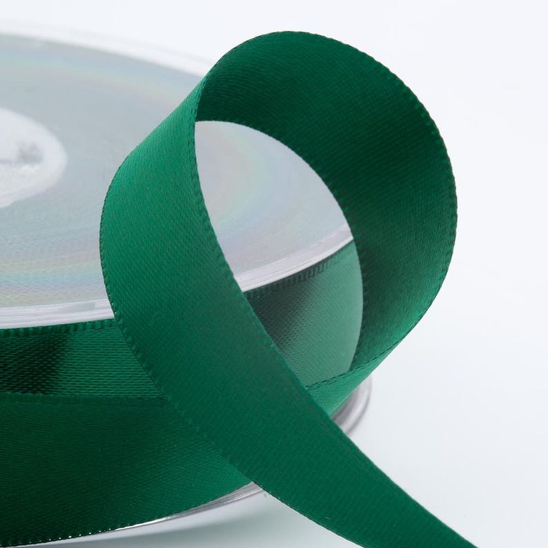 Double satin ribbon in many colors and thicknesses, sold by the roll image 20