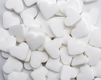 Minze Herzchen weiß oder Dextrose Fruchtherzchen bunt 1kg