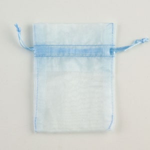 10 pieces organza bags small 7.5 x 10 cm image 5