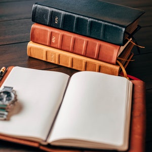 KJV Journaling Bible - Custom Goat and Lamb