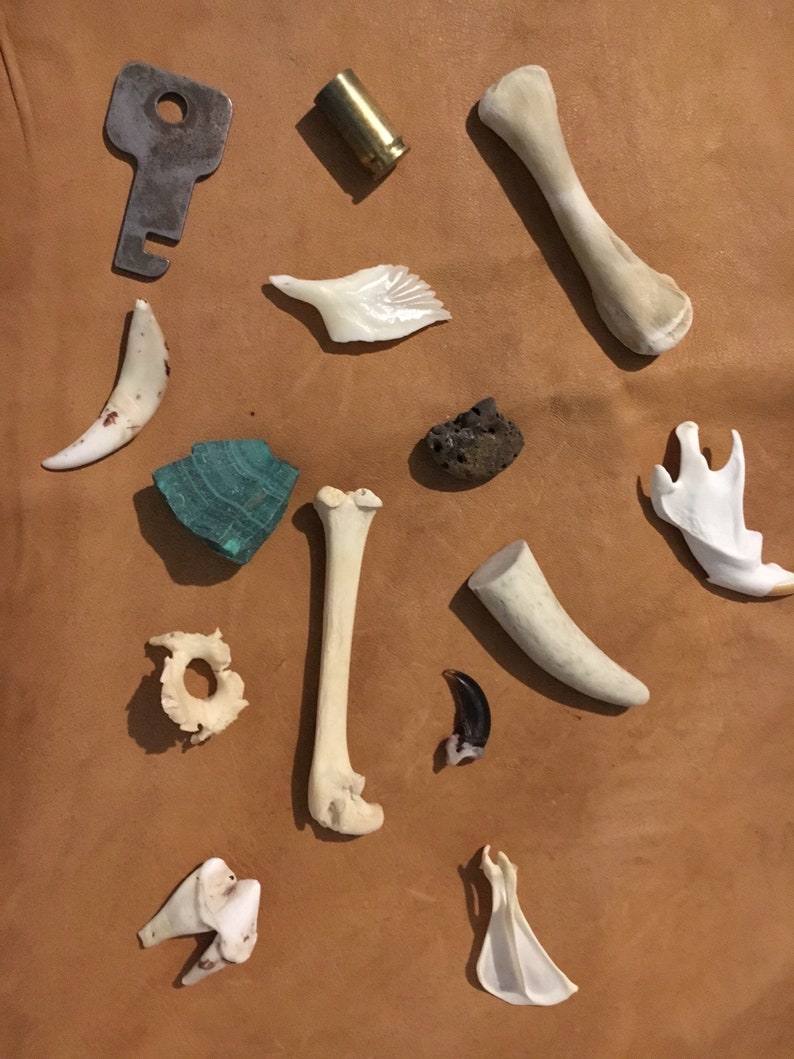 Custom Bone Throwing Divination Set osteomancy ossomancy Etsy