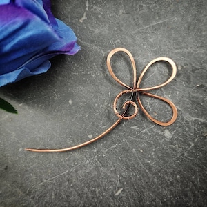 Épingle d’écharpe celtique pour cadeau de Noël, épingle de pull en cuivre pour femme, accessoires de tricot en argent allemand cadeau d’épingle de châle pour elle