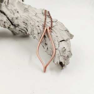 recycled gold ring holder necklace, 950 silver minimal ring keeper pendant for her, wedding ring pendant