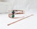 Hair Barrette Circlet Chopstick Ancient Greek Hair Fork Bun Crown - Copper Jewelry Bun Wrap Hair Chopsticks