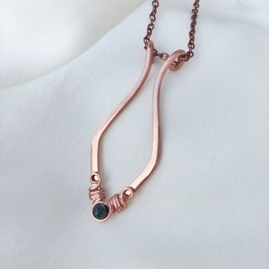 Ring holder necklace for nurse with Swarovski crystal pearl, handmade golden pendant for wedding ring
