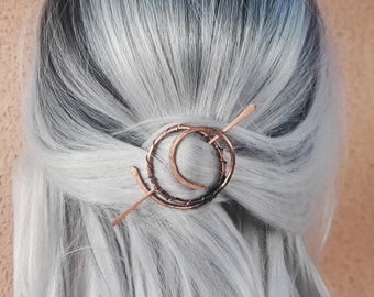 Kleine haarclip voor fijn haar, haaraccessoires van koperdraad voor dames