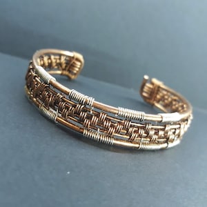 Mens Copper Bracelet Boyfriend Gift Bali Bracelet