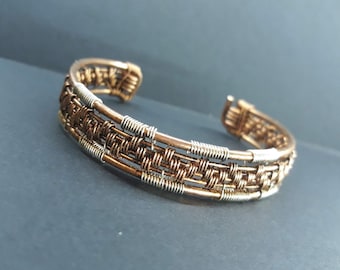 Bracelet en cuivre pour homme, cadeau pour petit ami, Bracelet Bali
