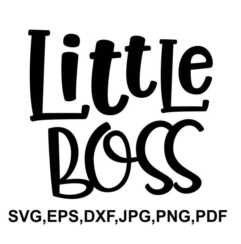 Download Little boss SVG file boss cricut file new baby printable | Etsy