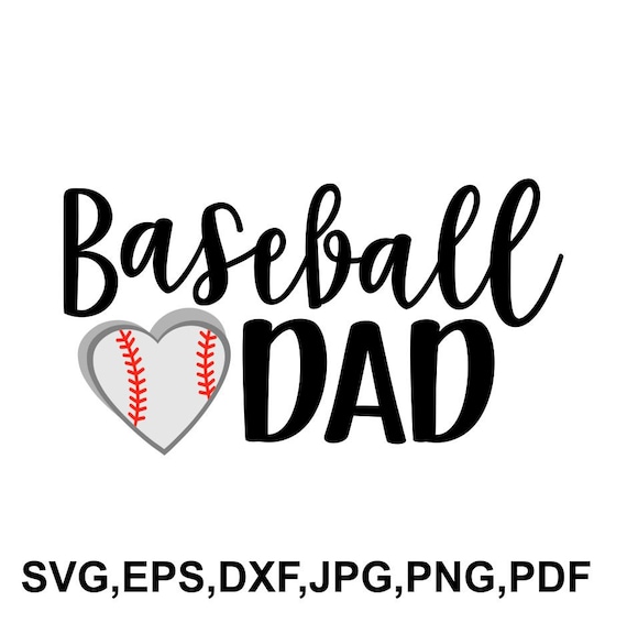 Download Baseball Svg Dxf Png Baseball Dad Design Digital Download File Clip Art Art Collectibles