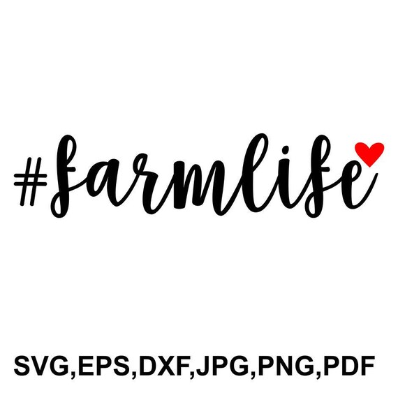 Download Farmlife Svg File Farm Life Cricut File Farmlife Hashtag Etsy PSD Mockup Templates