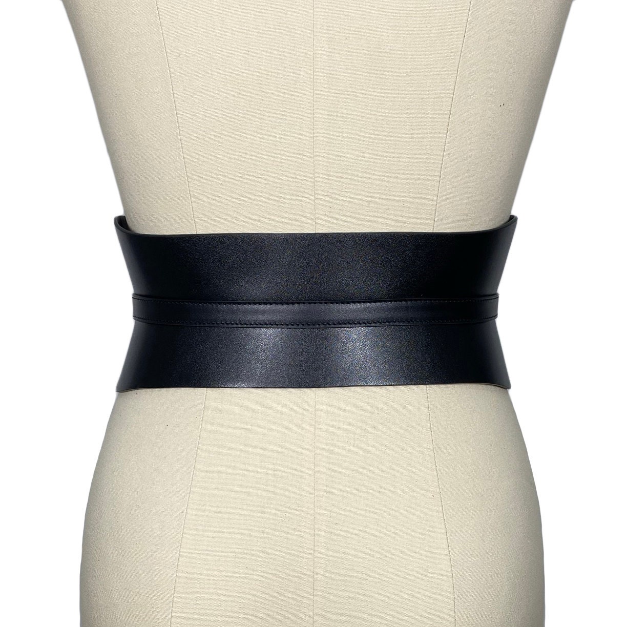 XXS5XL Black Leather Belt Autumn Wide Belt Wrap Leather Etsy