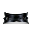 XXS-5XL Black Leather Belt, Autumn wide belt, Wrap leather wide Corset product logo