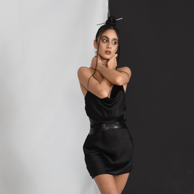 XXS5XL Black Leather Belt Autumn Wide Belt Wrap Leather Etsy