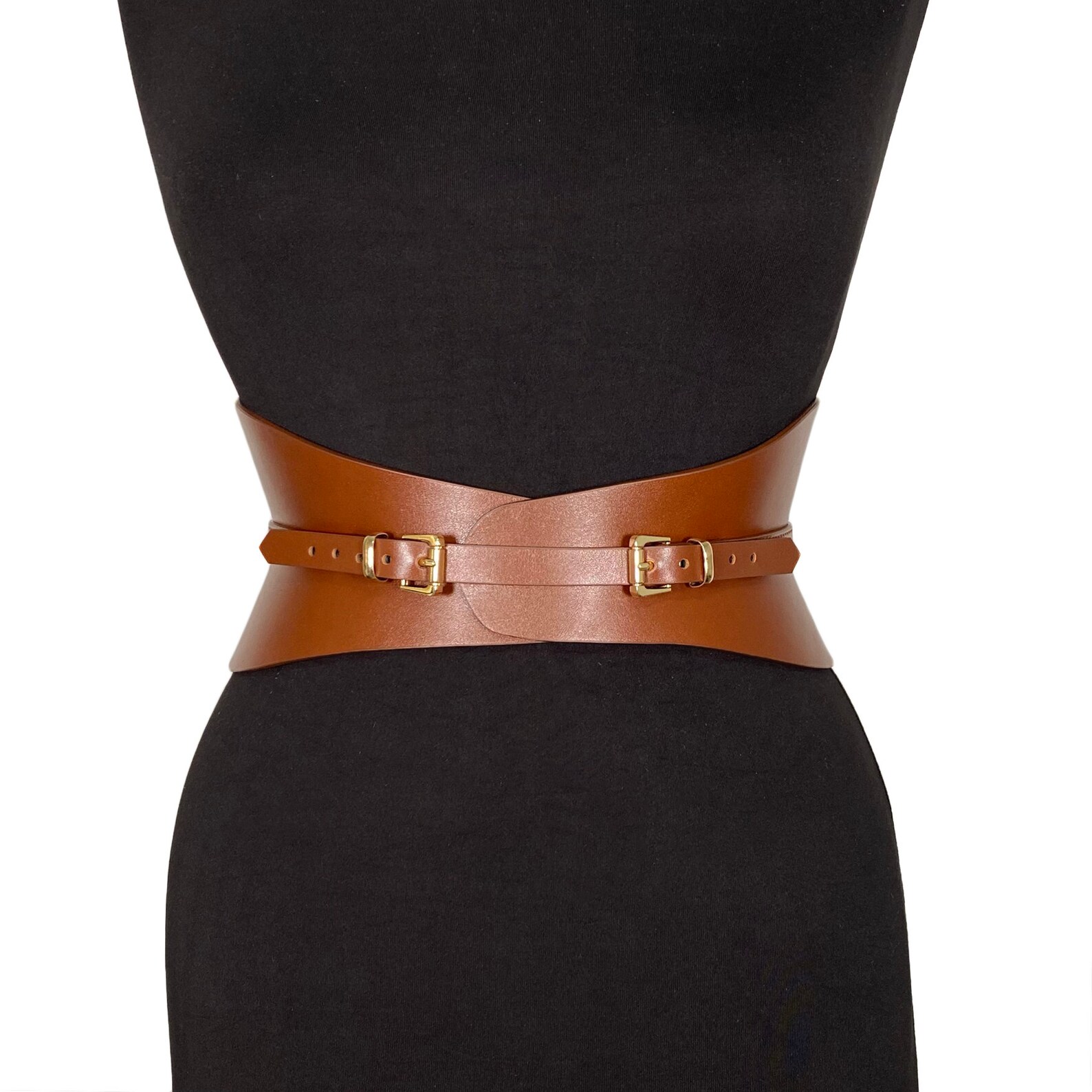 XXS5XL Brown Leather Belt Autumn Wide Belt Wrap Leather Etsy