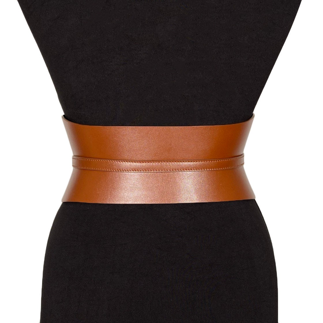 XXS5XL Brown Leather Belt Autumn Wide Belt Wrap Leather Etsy