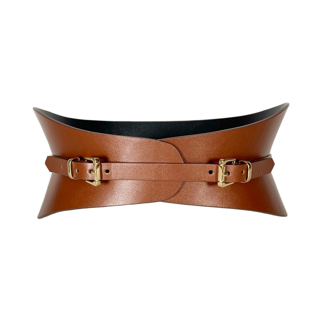 XXS5XL Brown Leather Belt Autumn Wide Belt Wrap Leather Etsy