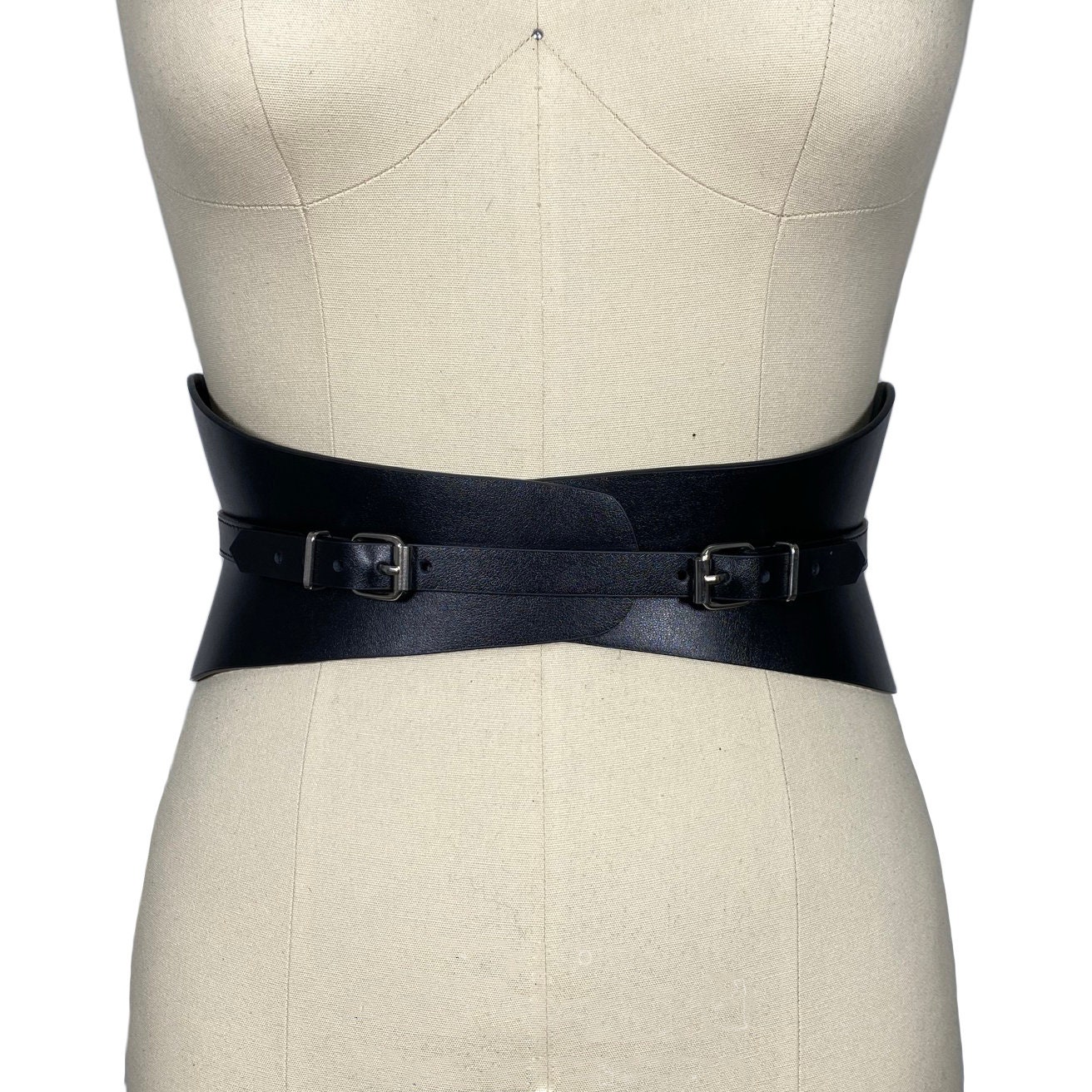 XXS5XL Black Leather Belt Autumn Wide Belt Wrap Leather Etsy