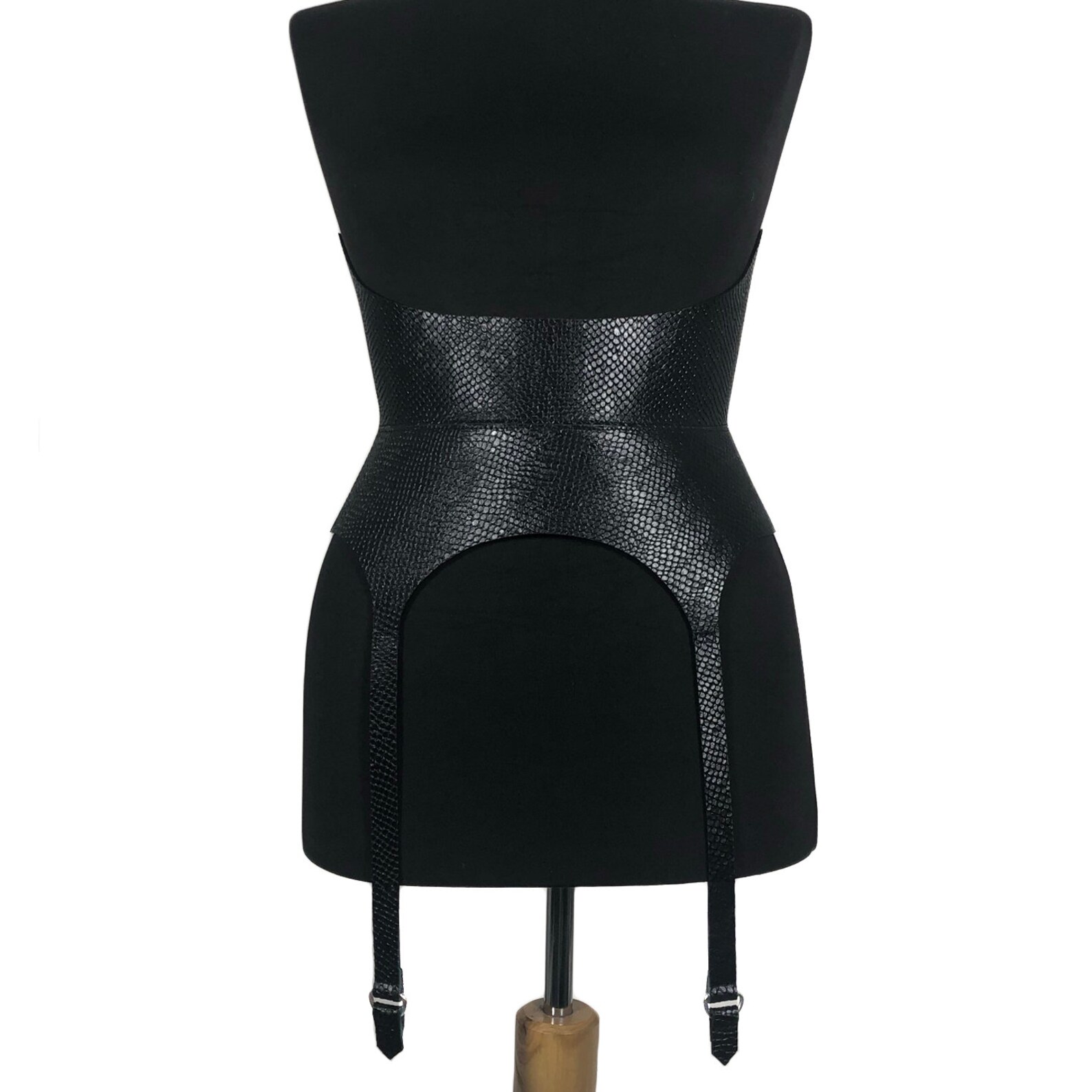 XXS XXXL Leather Garters Corset Hourglass Wide Belt Plain Etsy