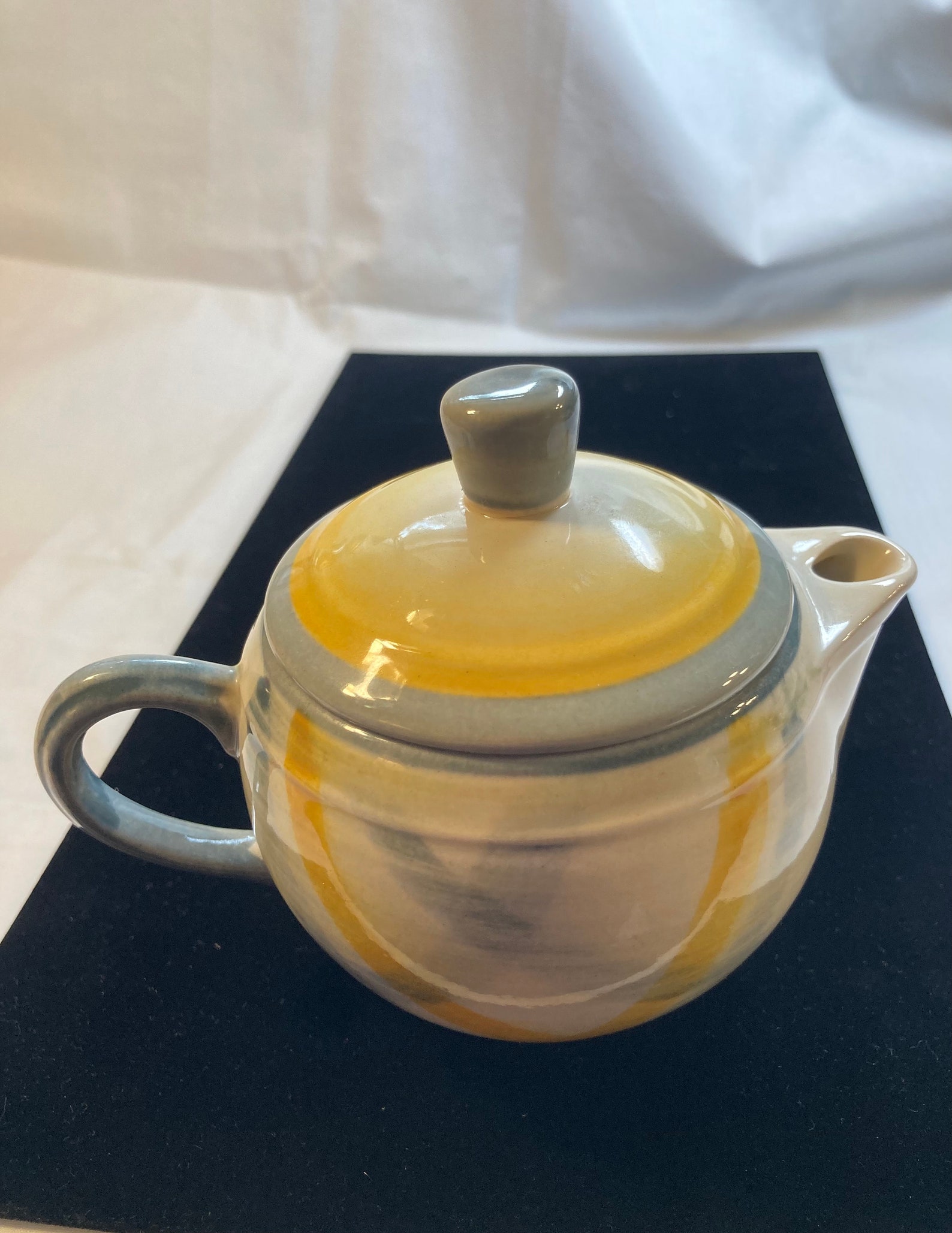 Vernonware One Cup Teapot Tweed Etsy
