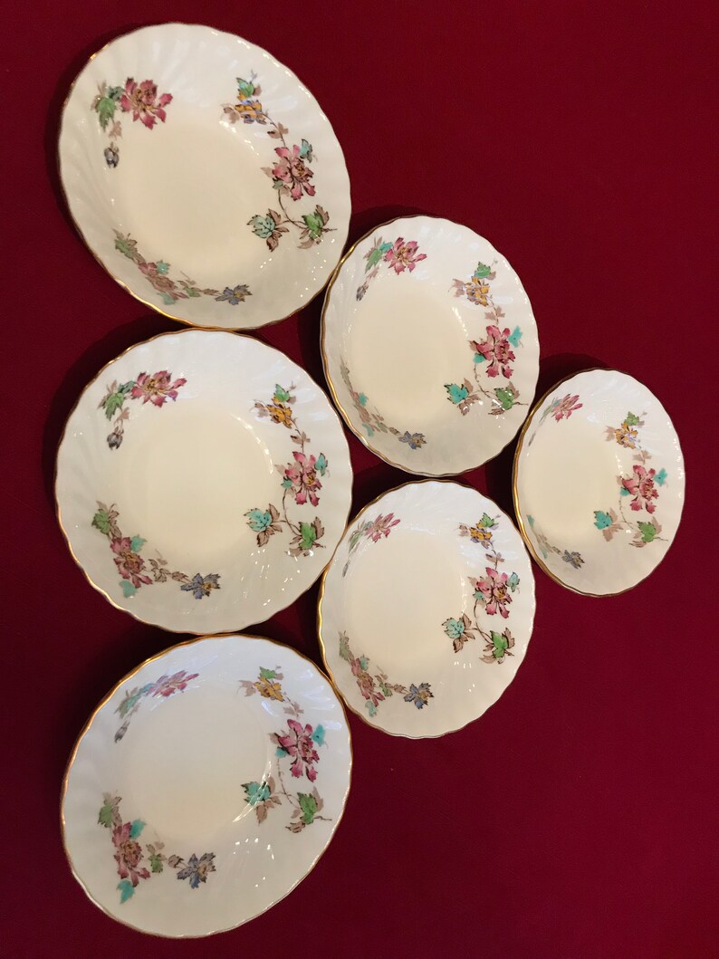 Minton Bone China Berry Bowls Vermont Etsy