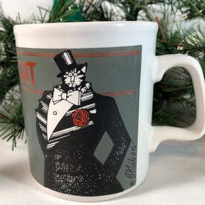 Kliban High Class Cat in Tuxedo English Ironstone Staffordshire Potteries LTD