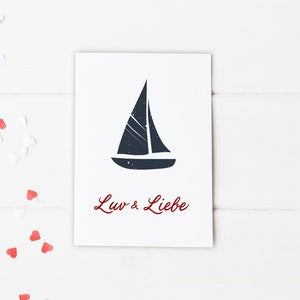 Luv & Love - carte postale