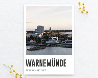 Warnemünde Postkarte