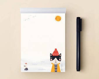 Sea Cat Notepad