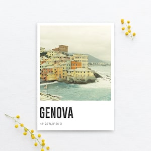 cartolina di Genova