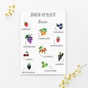 Carte postale Snack up Platt - Baies