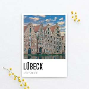 Lübeck Postkarte