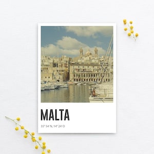 cartolina di Malta