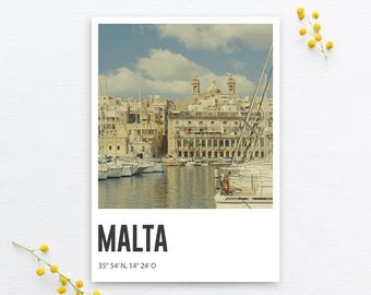 cartolina di Malta