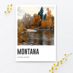 Carte postale Montana