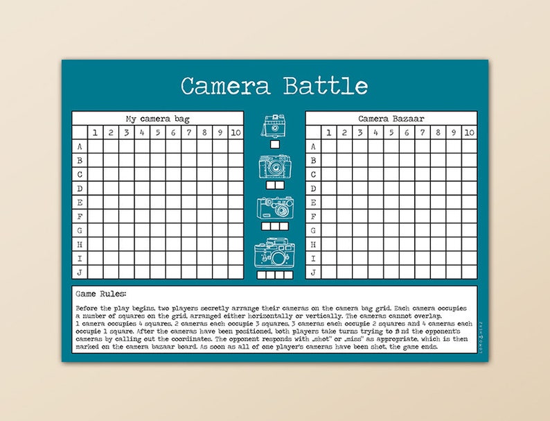 Camera Battle Game
