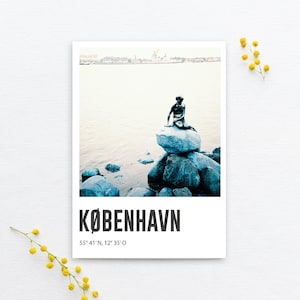 Carte postale de Copenhague