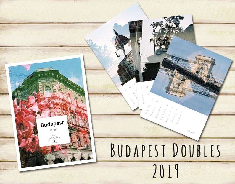 Budapest Doubles Lomo Calendar 2019 English Edition - 