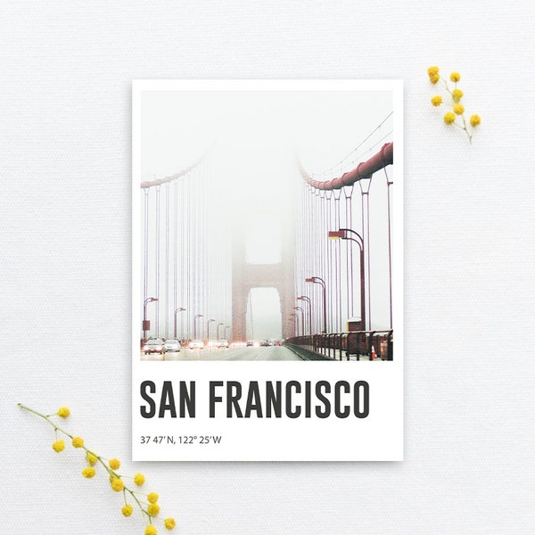 San Francisco Postkarte
